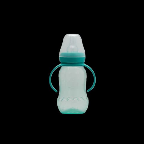 MAMADERA BOCA CHICA 150ML CON ASAS - GRABADA